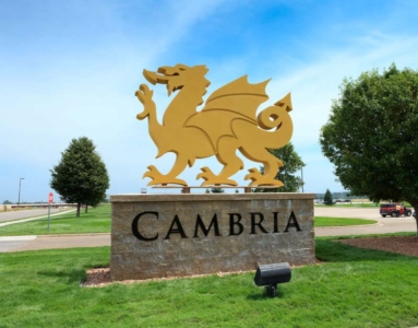 13ft Dragon Sign for Cambria