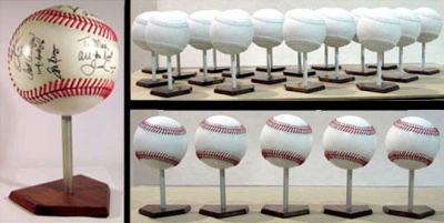 10in diameter Baseball Centerpieces for San Francisco Giants Community