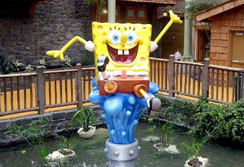 6ft SpongeBob in the Water for Nickelodeon
