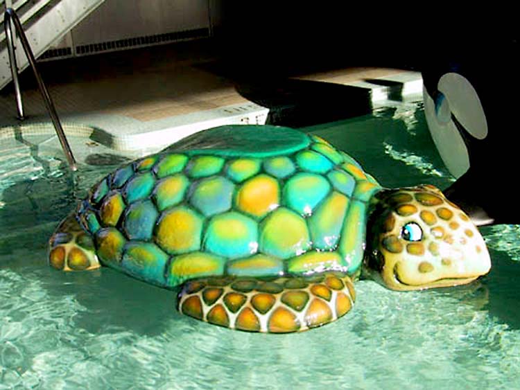 Sea Turtle Floatable for Shoreview Community Center