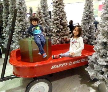 10ft long Red Wagon for Mall of America