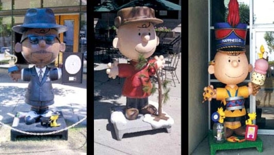 6ft Charlie Brown Statues for St. Paul