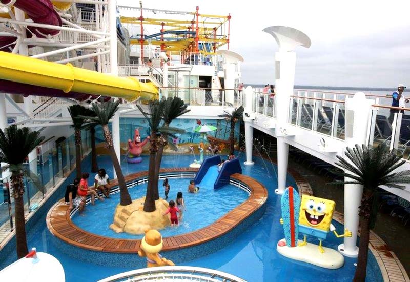 Nickelodeon Pool Deck Sculptures for Norwegian Cruise Lines / Nickelodeon