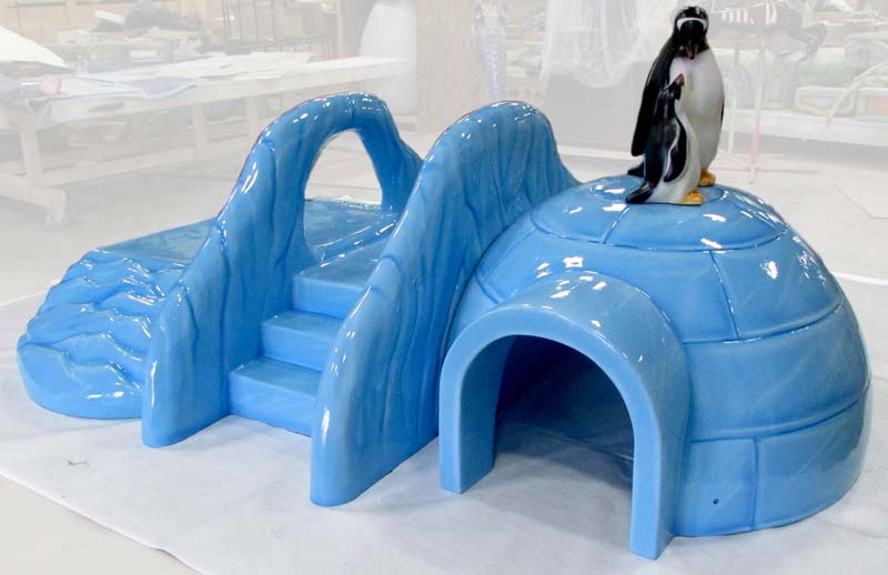 Igloo Play Structure and Penguins for Carnival Cruise Lines
