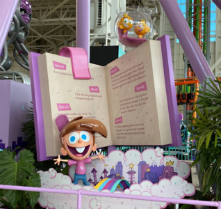 10' High Photo Opp Sculpture for FairlyOddparents Ride Entrance