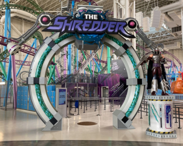 The Shredder Entry Portal Photo Opp
