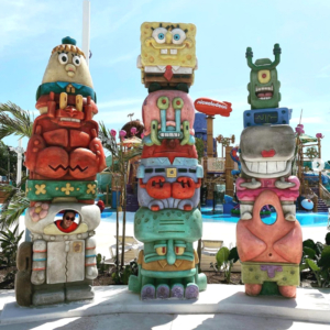 SpongeBob Squarepants Totems - Themed Photo Opp