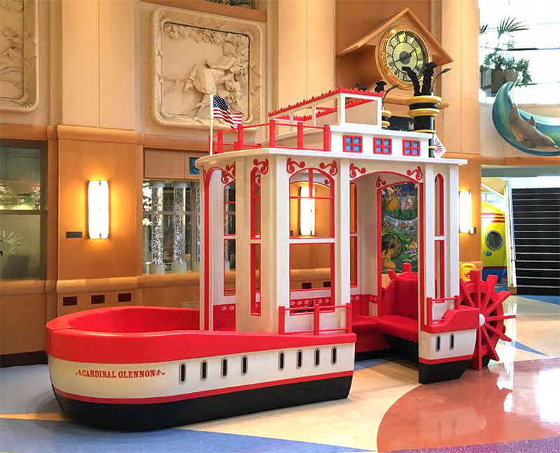 16 ft Steamboat Interactive Play Feature for Cardinal Glennon