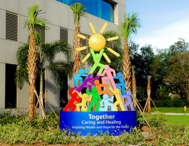 15' Front Entrance Sculpture for Golisano Children's Hospital