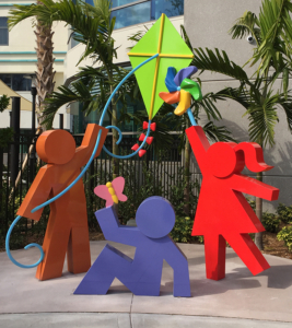 10' Front Entrance Sculpture for Golisano Children's Hospital of Southwest Florida