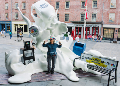 "The Big Spill" 12.5' INDY 500 Promotional Photo Opp Sculpture
