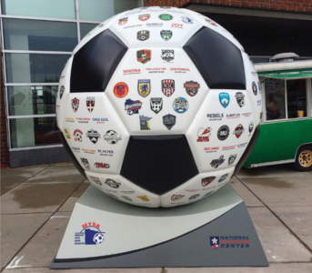 8'-3" Soccer Ball Photo Opp