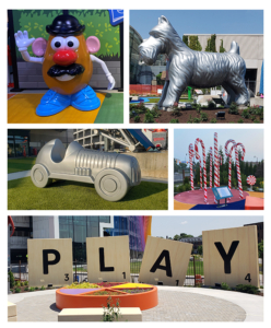The Strong Museum of Play Hasbro Exhibit Photo Opp Sculptures